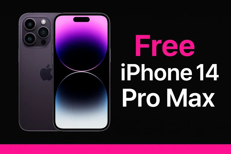 Free iPhone 14 pro max